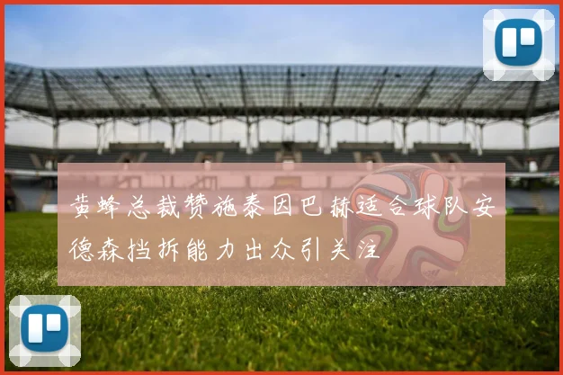 黄蜂总裁赞施泰因巴赫适合球队安德森挡拆能力出众引关注